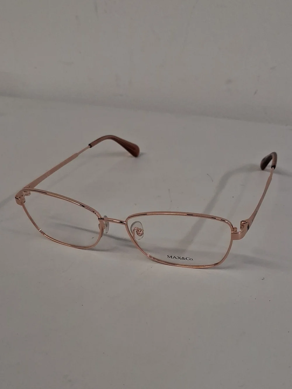 NWOT Womens Rxable Max & Co. MO5056 033 Rose Gold Eyeglass Frames